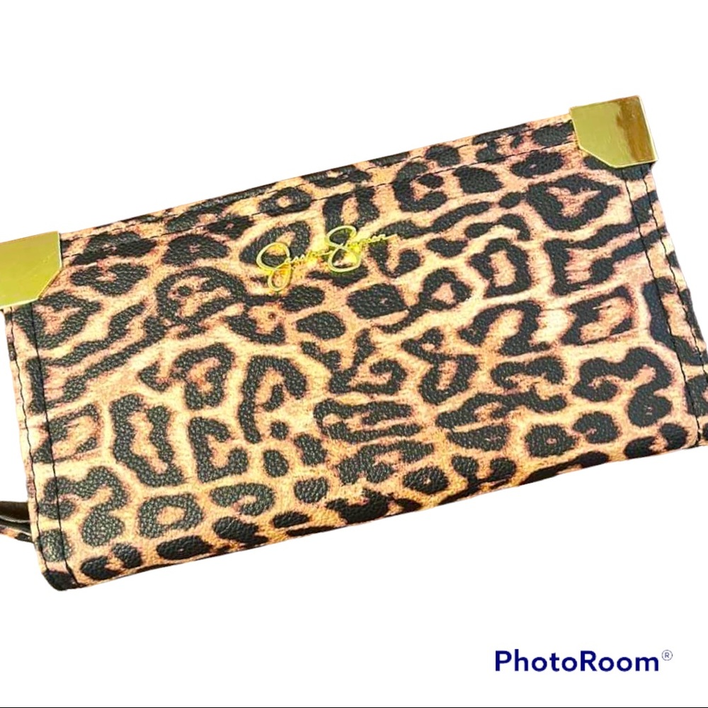 JESSICA SIMPSON Leopard Wallet